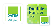 DATEV Mitglied und Digitale Kanzlei 2025 Auszeichnung